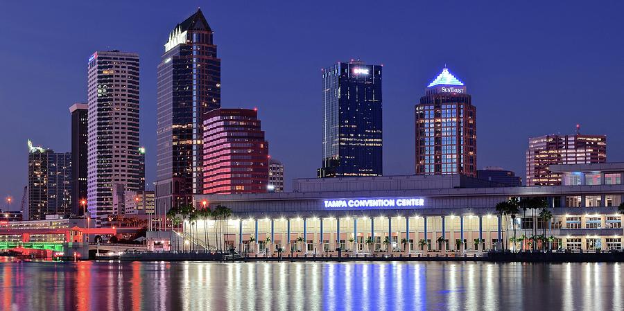 Tampa Convention Center Photograph by Frozen in Time Fine Art Photography