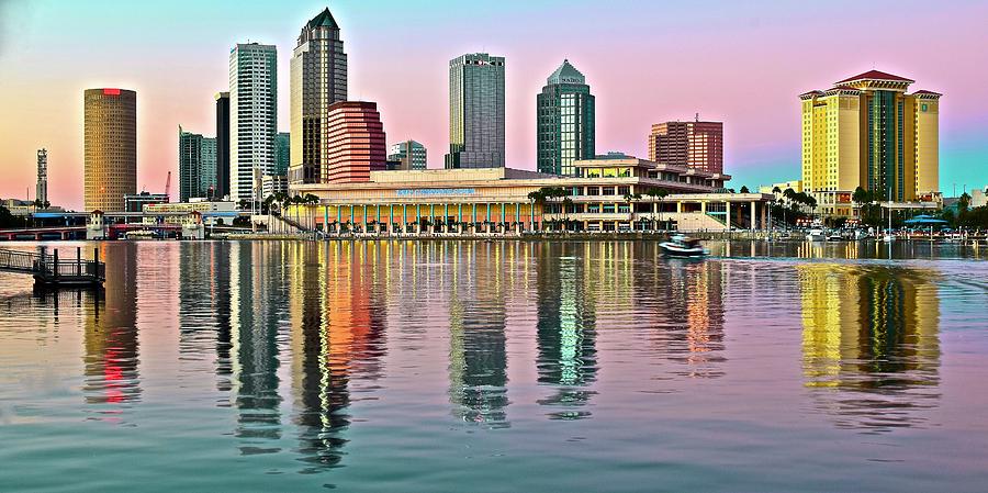 Tampa Elongated Photograph by Frozen in Time Fine Art Photography
