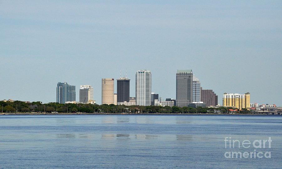 Tampa Florida Skyline Photograph by John Black