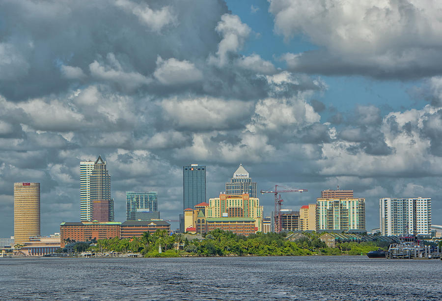 Tampa, Florida, Skyline Photograph by Mitch Spence
