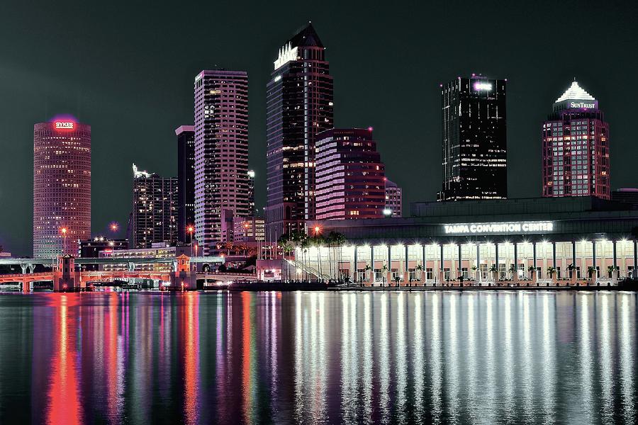 Tampa in Selective Color Photograph by Frozen in Time Fine Art Photography