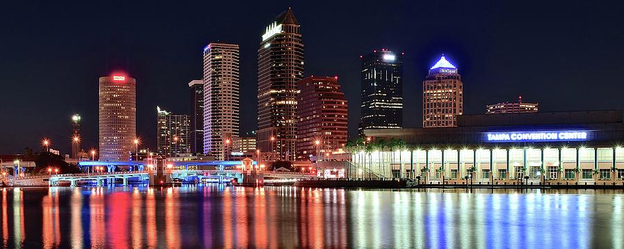 Tampa Pano 2016 Photograph by Frozen in Time Fine Art Photography