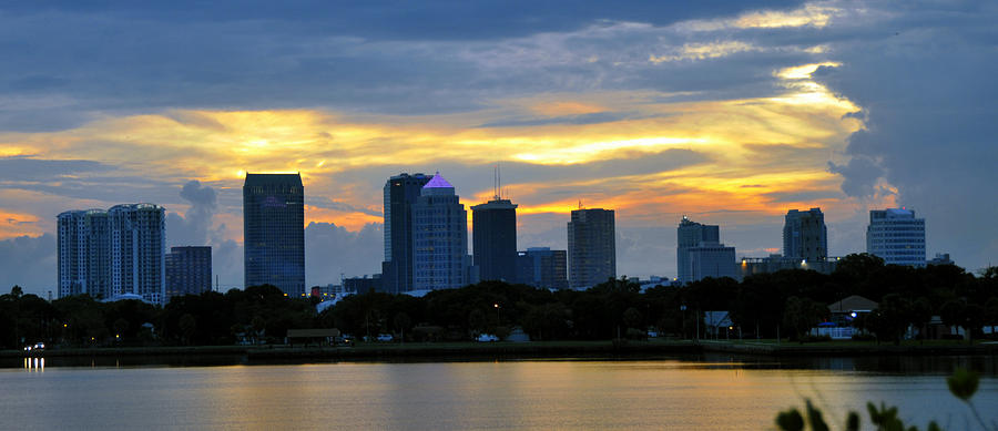 Tampa pano work 7 Photograph by David Lee Thompson
