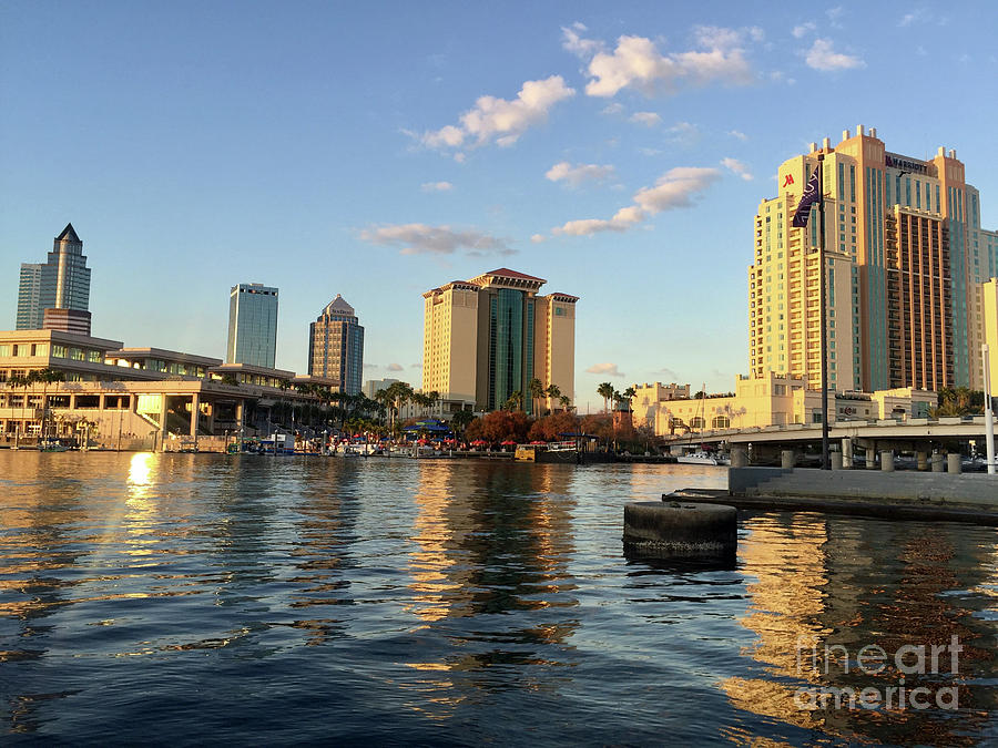 Tampa River Walk Photograph by Andrew Dinh