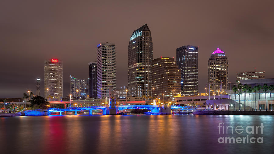 Tampa Skyline Photograph by Jason Ludwig Photography
