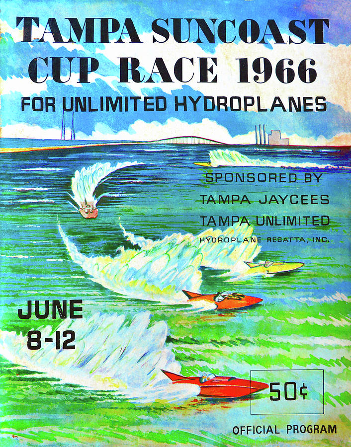 Tampa Suncoast Cup Race 1966 Photograph by David Lee Thompson