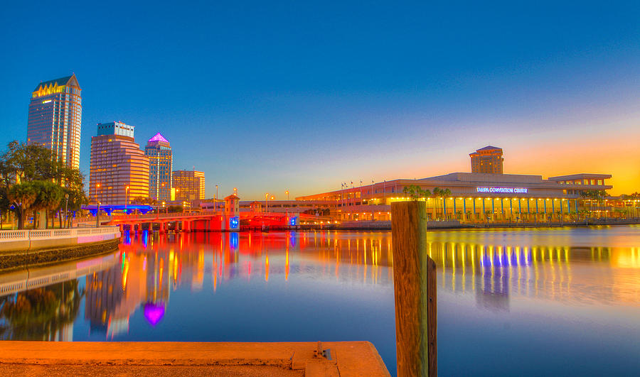 Tampa Photograph - Tampa Sunrise by Lance Raab Photography