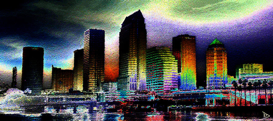 Tampa The Bold City Painting by David Lee Thompson