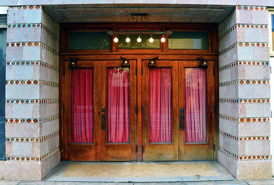 Tampa Theatre exit circa 1926 Photograph by David Lee Thompson