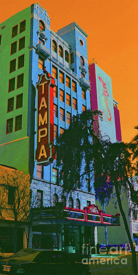 Tampa Photograph - Tampa Theatre by Jost Houk