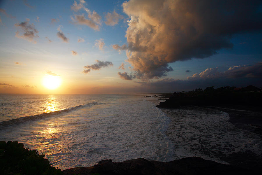 Tanah Lot Sunset Photograph by Mike Reid - Fine Art America