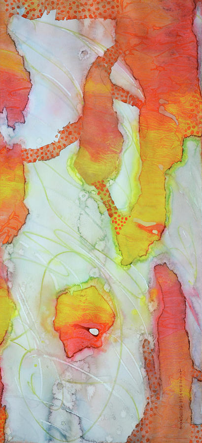 Tangerine Dream Painting by Lynda Hoffman-Snodgrass