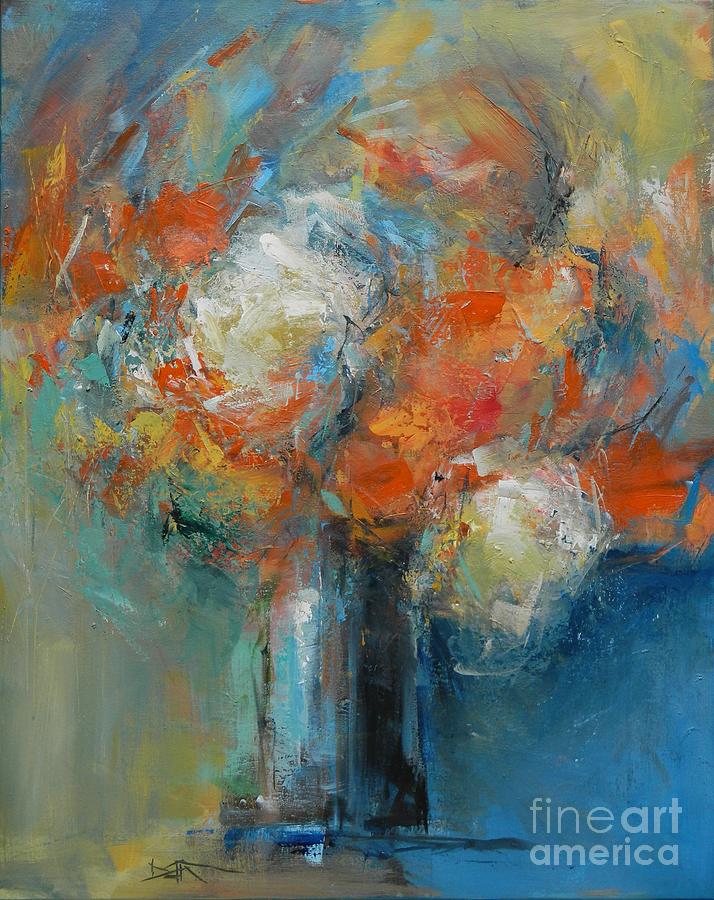 Flower Painting - Tangerine Dreams by Dan Campbell