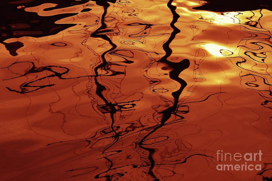 Tangerine Sunset Photograph by Lauren Leigh Hunter Fine Art Photography