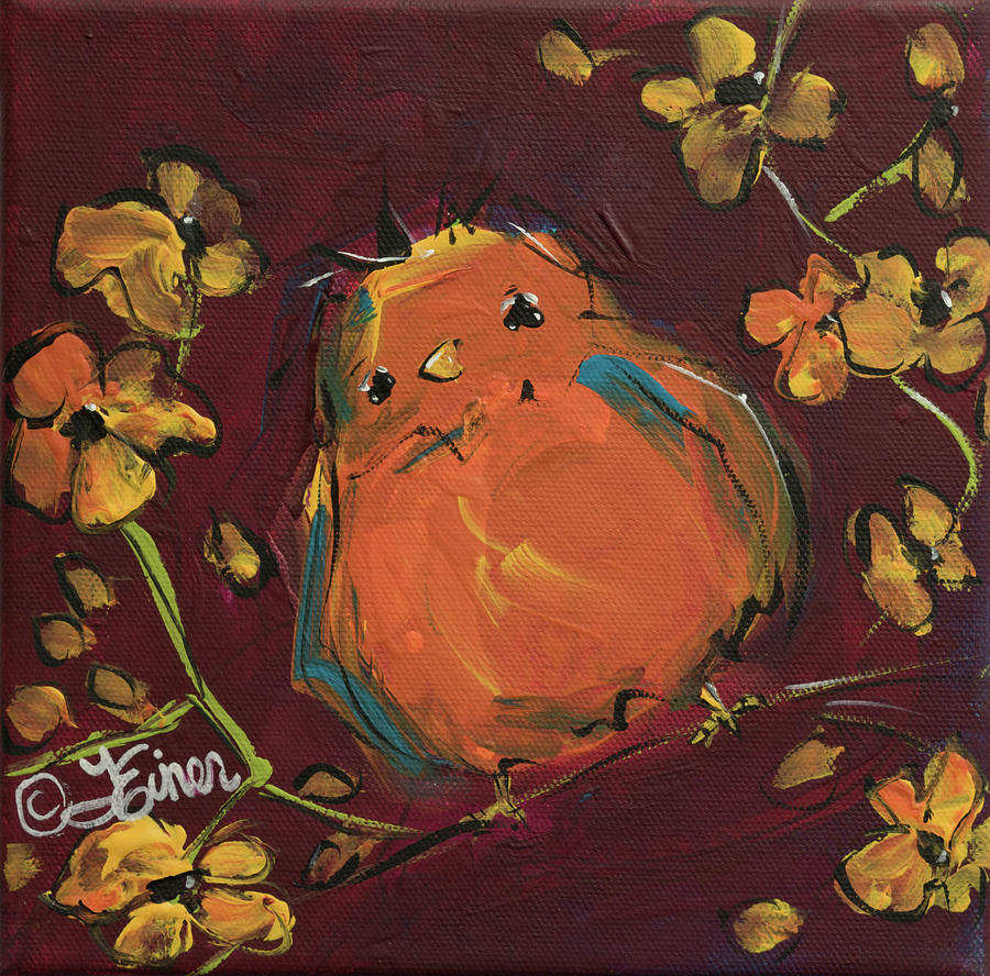 Tangerined Painting by Terri Einer