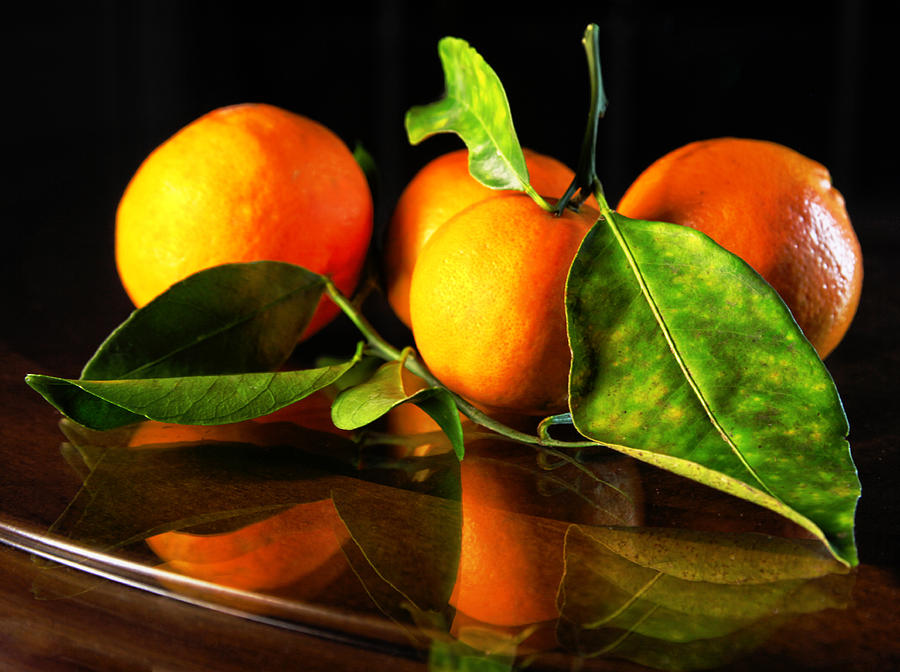 Tangerines Photograph by Robert Och