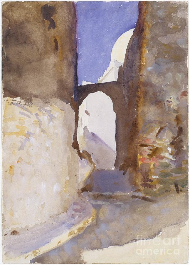 John Singer Sargent Painting - Tangier by Celestial Images