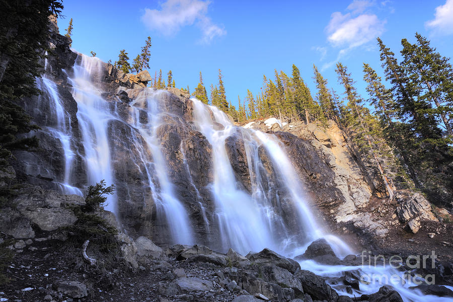 Waterfall Photograph - Tangle Falls by Dan Jurak