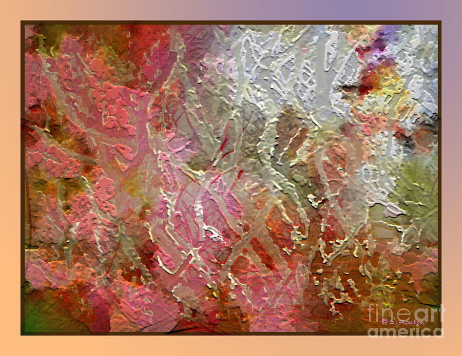 Abstract Photograph - Tangled Branches II Abstract by Dee Flouton