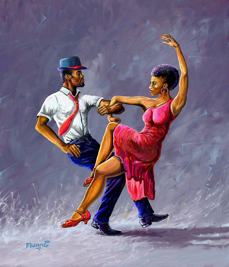 Tango Painting by Anthony Mwangi