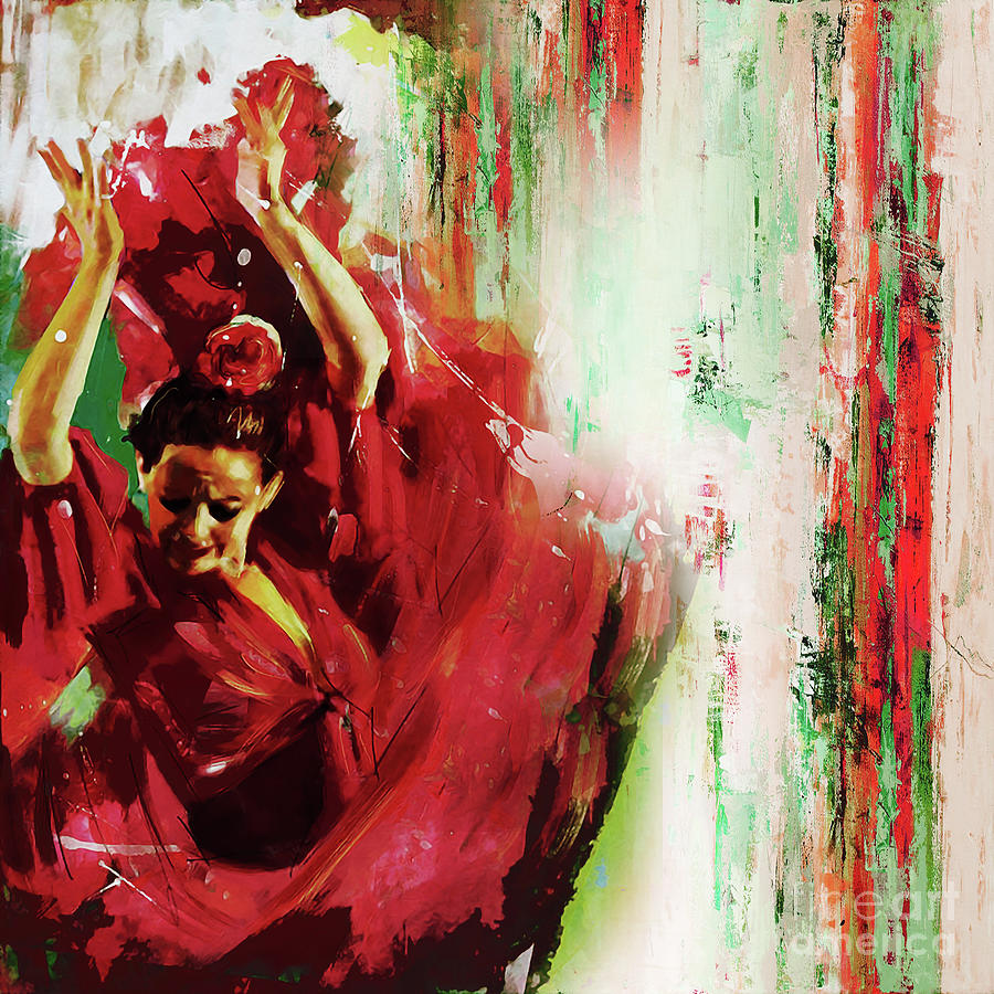 Tango Dance 45g Painting by Gull G