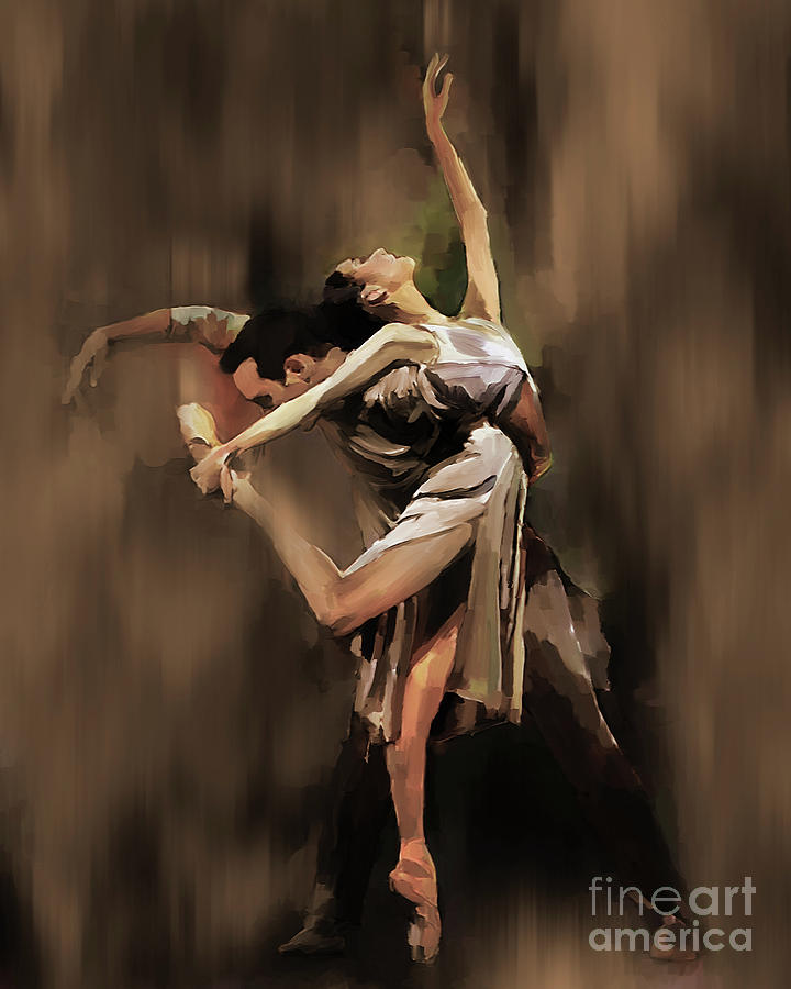 Tango Dance 9901 Painting by Gull G