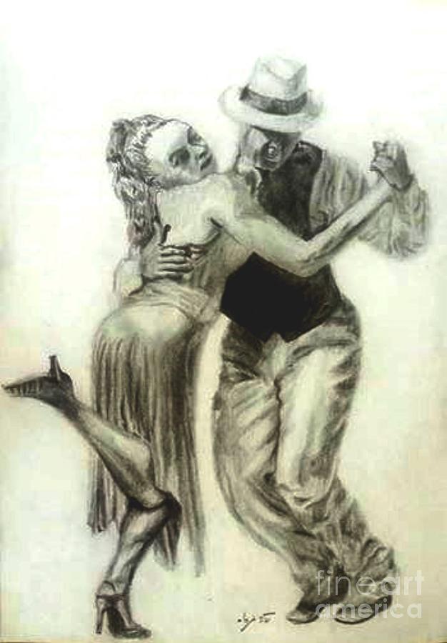 Tango Painting by Eli Gross
