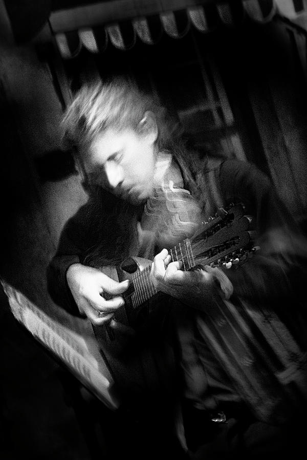 Tango Guitarist Photograph by David Chasey