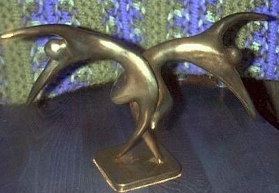 Ice Dancers Sculpture - Tango On Ice by Kit Carson Ice Dancers Sculpture - Tango On Ice by Kit Carson
