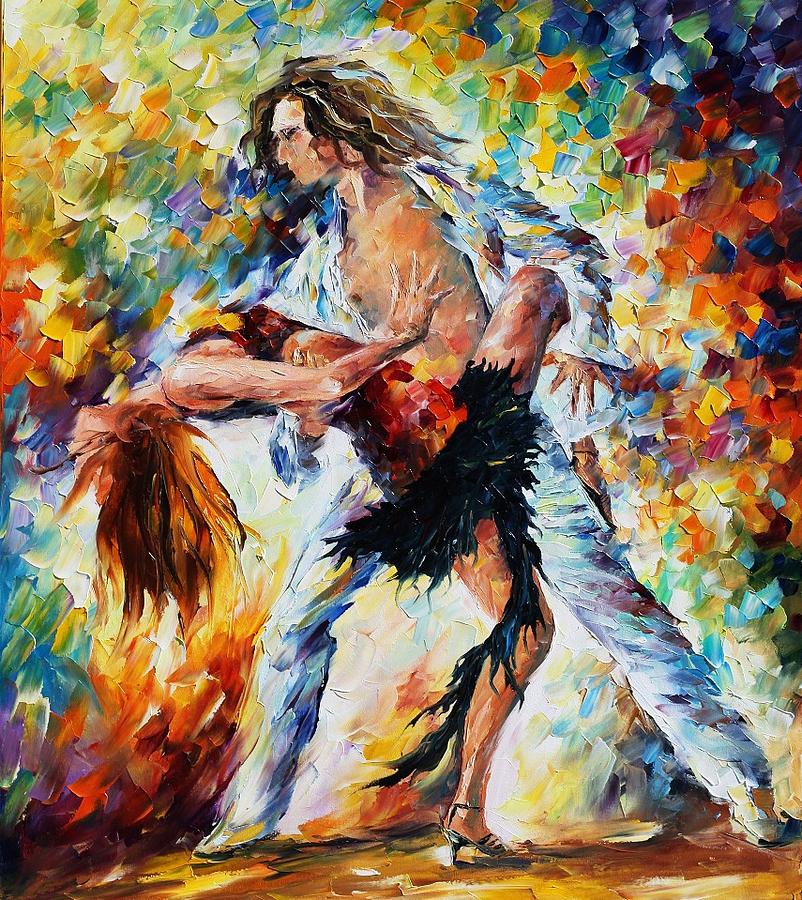 Tango S Love Painting By Leonid Afremov