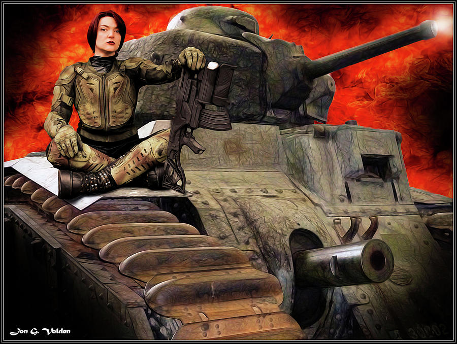Tank Heroine Photograph by Jon Volden