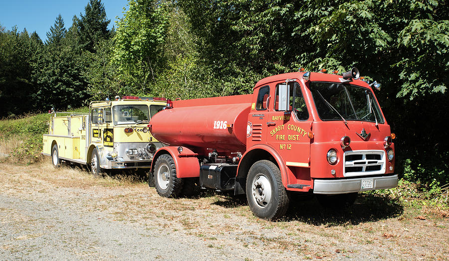 Tanker and Pumper Photograph by Tom Cochran