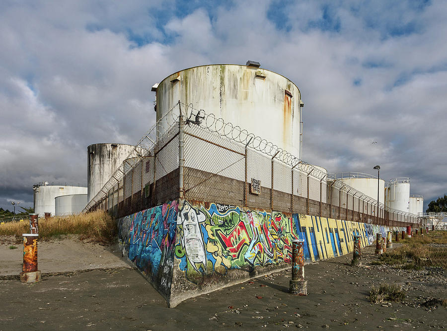 Tanks and Graffiti Photograph by Greg Nyquist