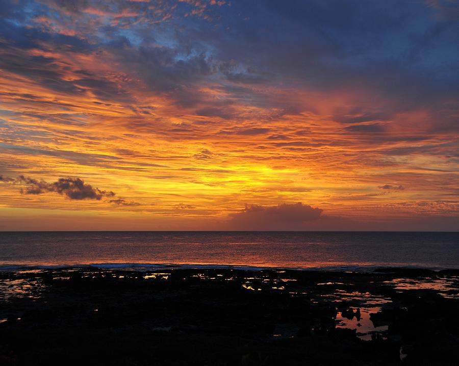 Tanna Island Sunset Vanuatu Photograph by Heidi Fickinger - Pixels