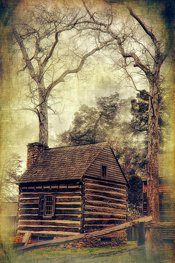 Tannenbaum Historic Cabin FX Photograph by Dan Carmichael
