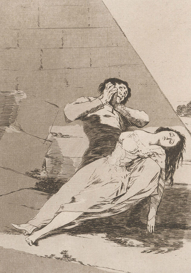 Tantalus Relief by Francisco Goya