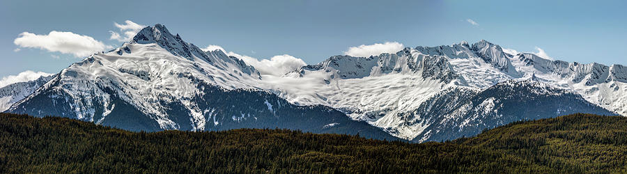 Mountain Photograph - Tantalus Mountain Range on the Sea to Sky by Pierre Leclerc Photography