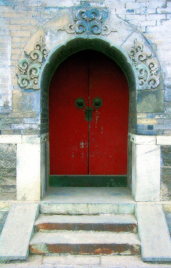 Taoist Door Photograph by John Bartosik