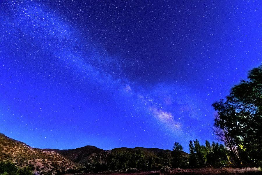 Taos Milky Way Photograph by Paul LeSage
