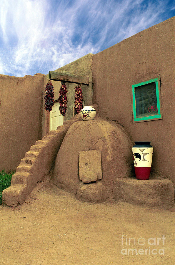 Bread Photograph - Taos Oven by Jerry McElroy