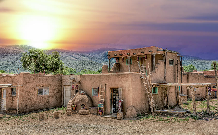 Taos Pueblo Photograph by Anna Rumiantseva