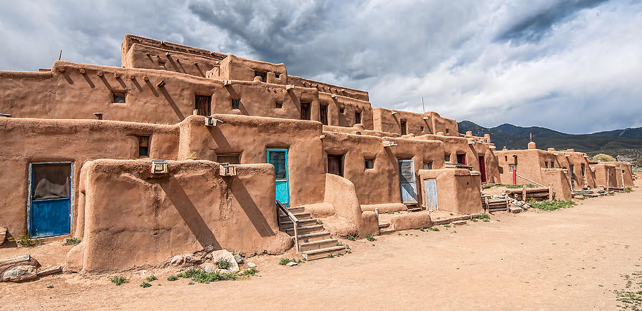 Taos Pueblo New Mexico Photograph by Britt Runyon