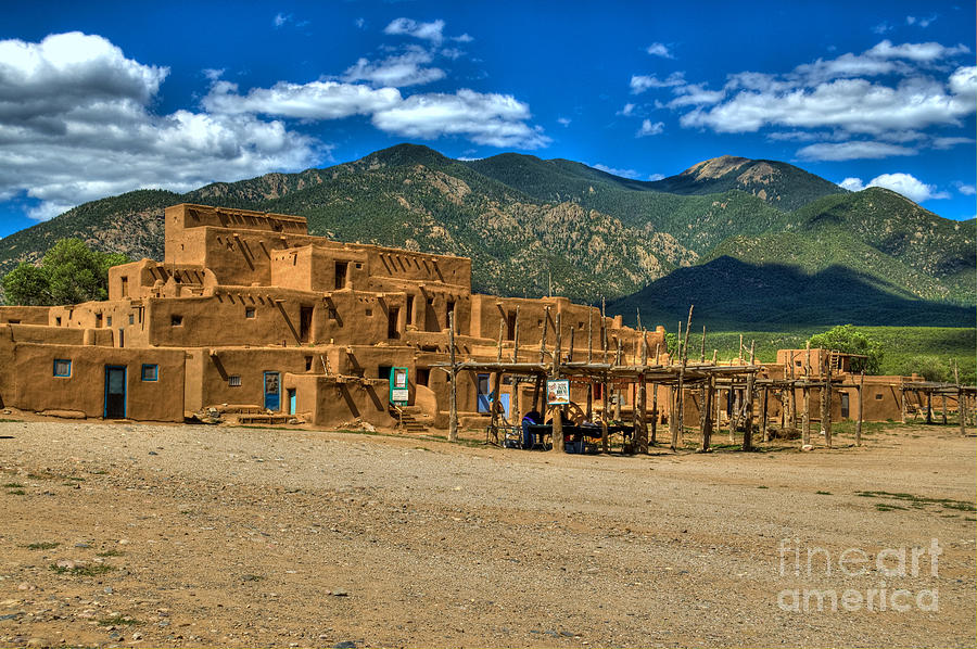 Taos Pueblo New Mexico Photograph by K D Graves