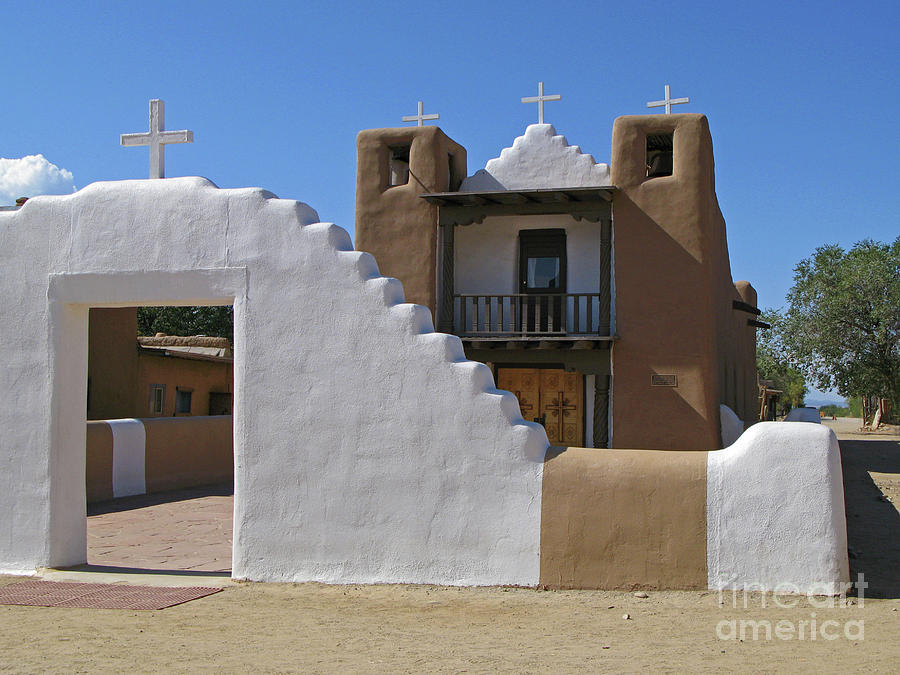 Taos San Geronimo Church Photograph by Nieves Nitta
