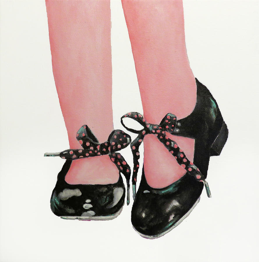 pink tap shoes