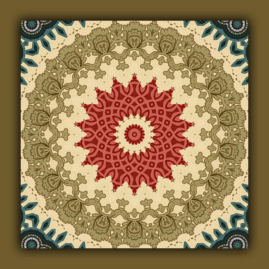 Tapestry 3 Digital Art by Lynn Evenson