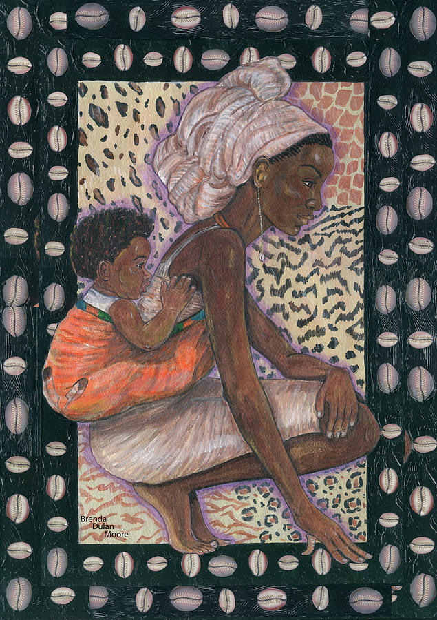 Tapestry Painting by Brenda Dulan Moore