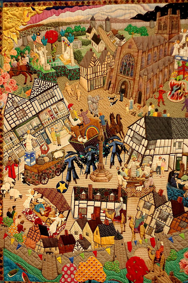 Tapestry Chester UK Photograph by Jeff Townsend