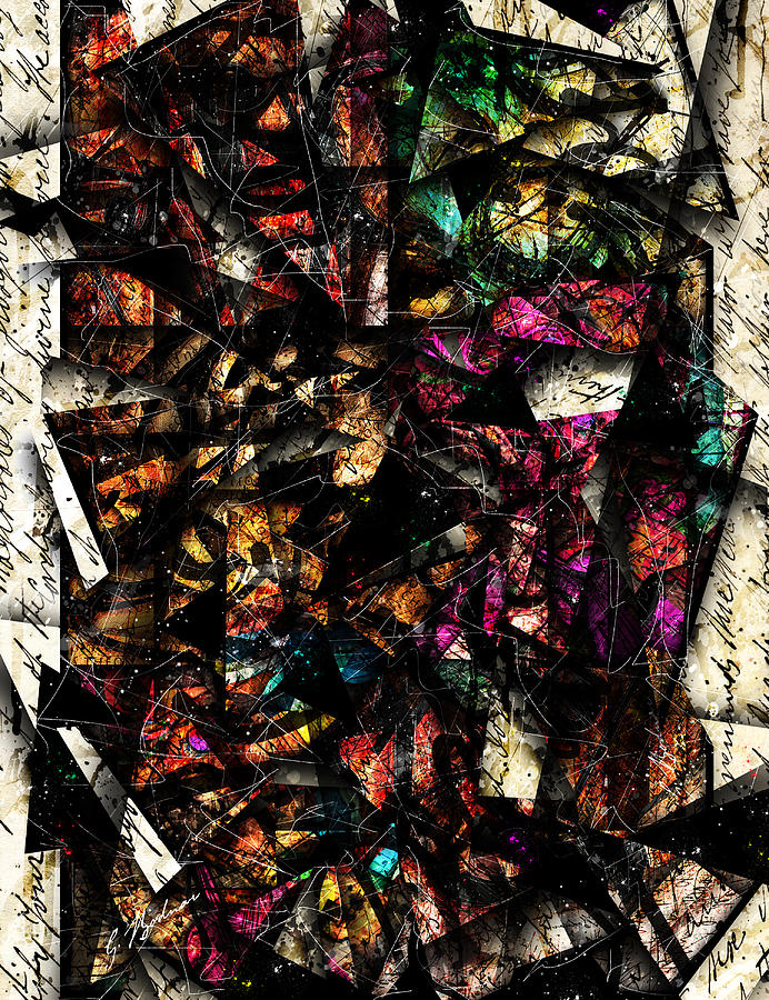 Abstract Digital Art - Tapestry  by Gary Bodnar