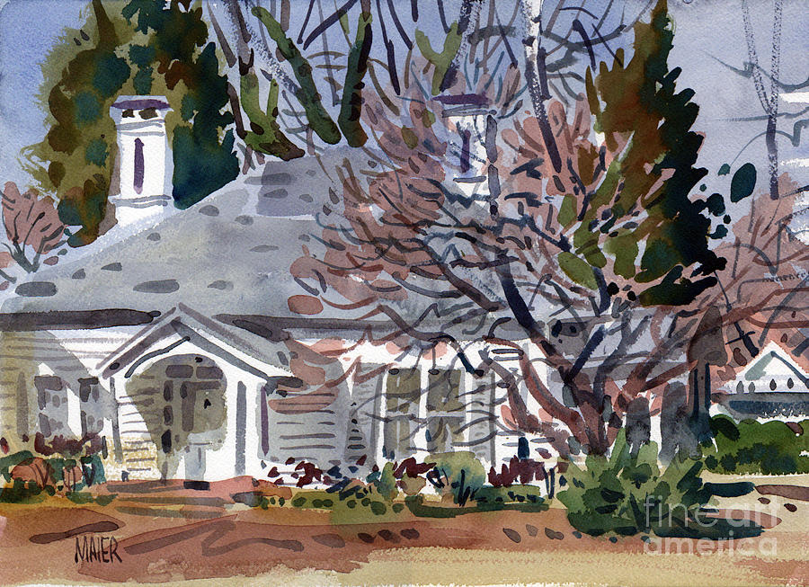 Tapp House Painting by Donald Maier